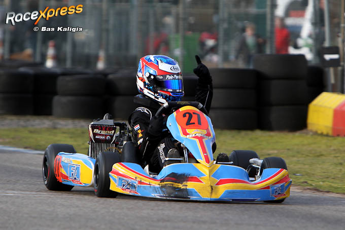 Kas Haverkort finish